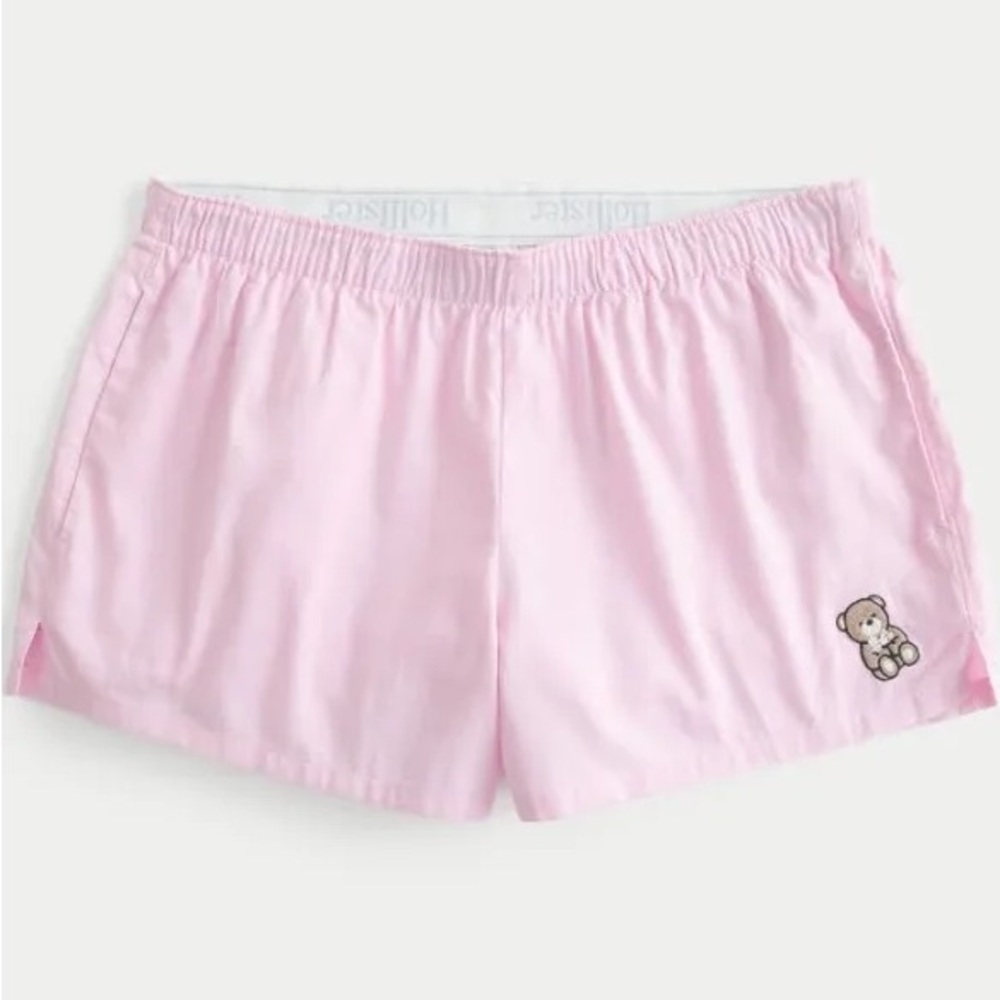Hollister Pink Bear Shorts